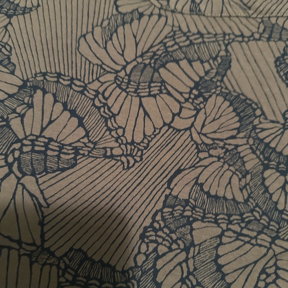 Fresh Produce Blue and Gray Mini Skort - Picture 2 of 11